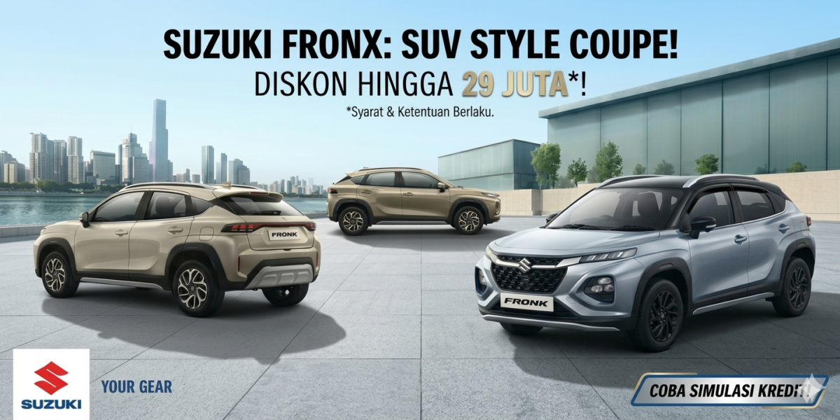 Suzuki Fronx Diskon April 2026